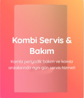 Kombi Servisi